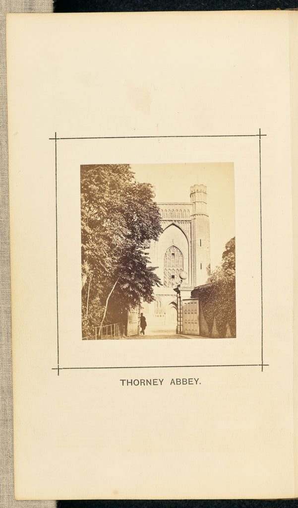 William Ball:Thorney Abbey, Poster Print Wall Art