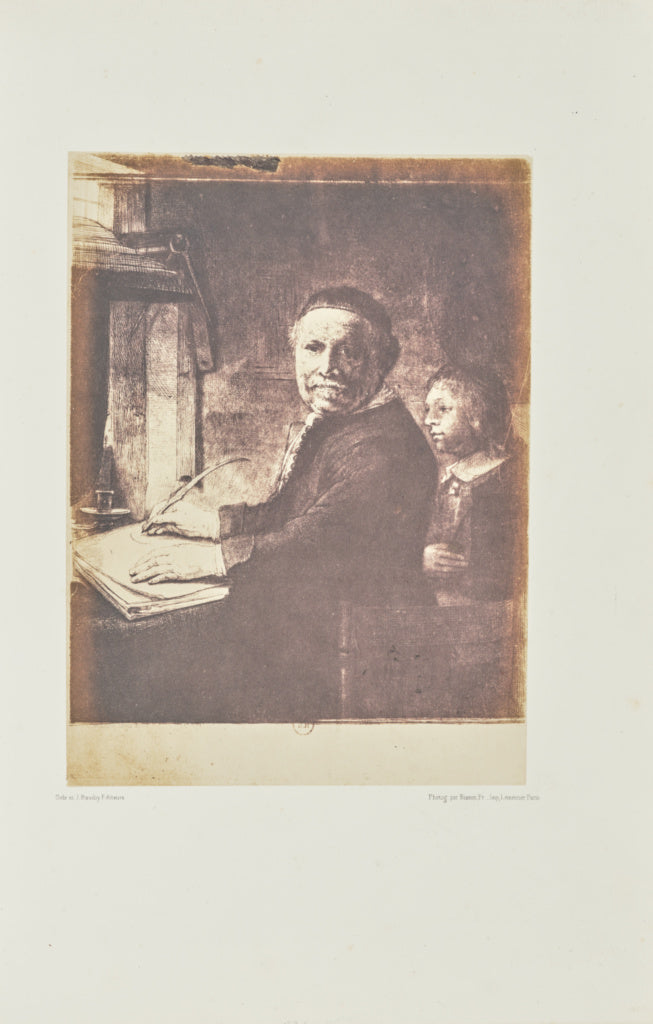 Bisson Frères:[Lieven Willemsz. van Coppenol, writing-maste, Poster Print Wall Art