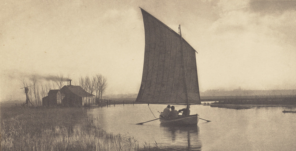 Peter Henry Emerson:The Old Order and The New, Poster Print Wall Art