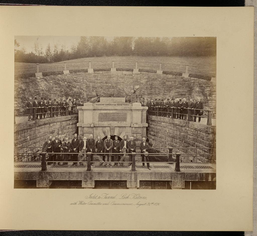 Thomas Annan:Inlet to Tunnel, Loch Katrine, Poster Print Wall Art