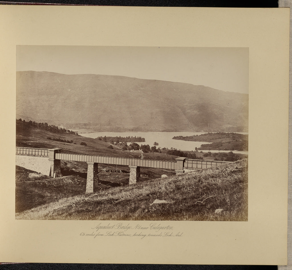 Thomas Annan:Aqueduct Bridge, No. 1, near Culegarton, Poster Print Wall Art