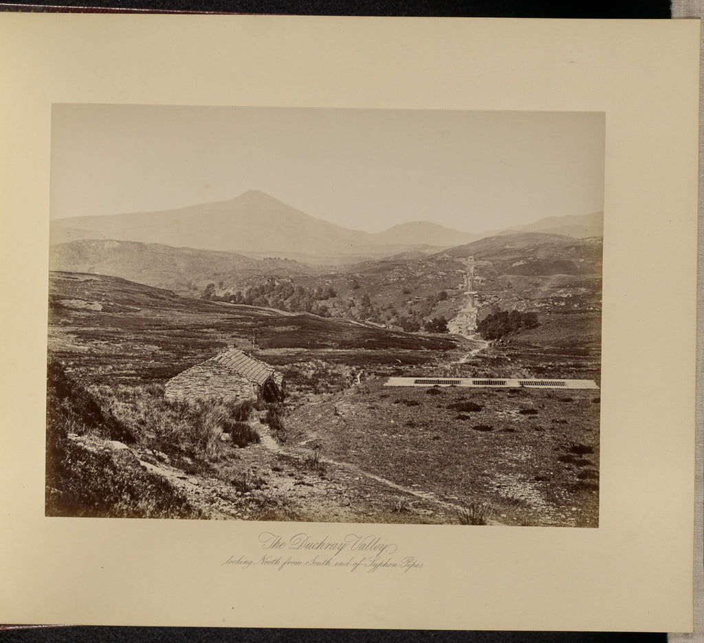 Thomas Annan:The Duchray Valley, Poster Print Wall Art