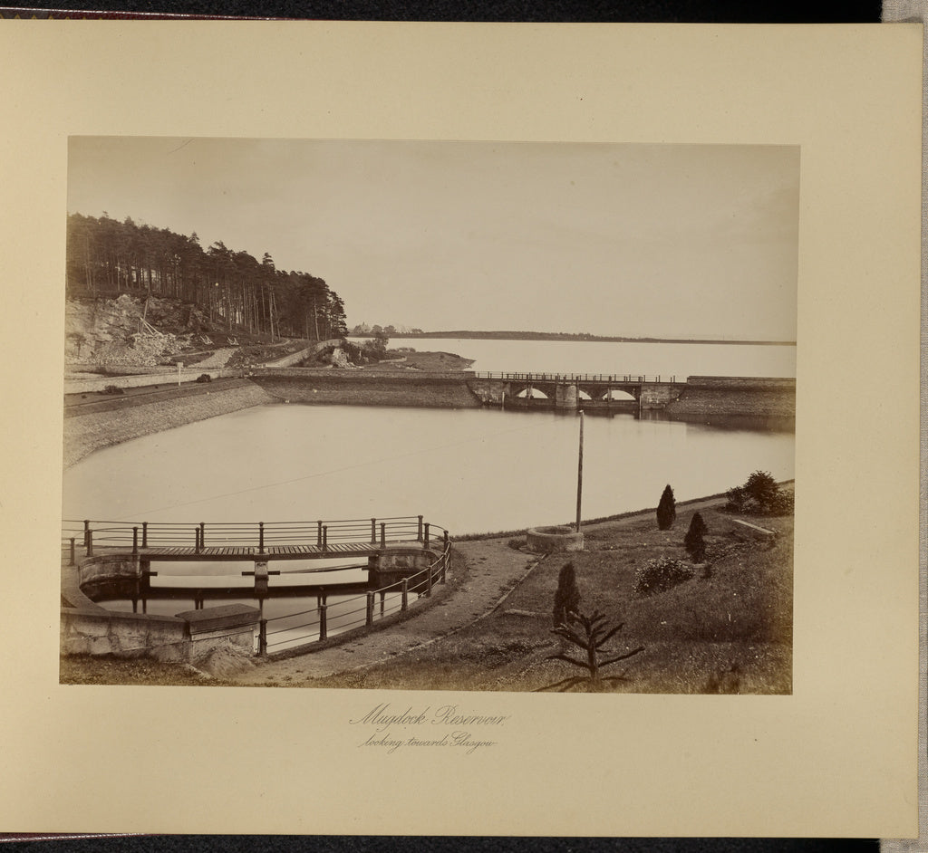 Thomas Annan:Mugdock Reservoir, Poster Print Wall Art