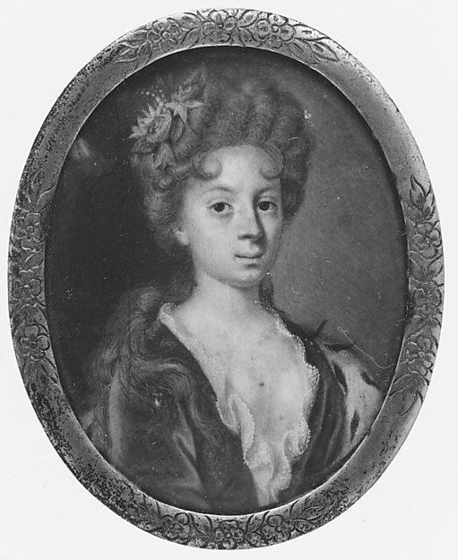 Attributed to Benjamin Arlaud:Caroline of Ansbach Consort o-16x12"(A3) Poster