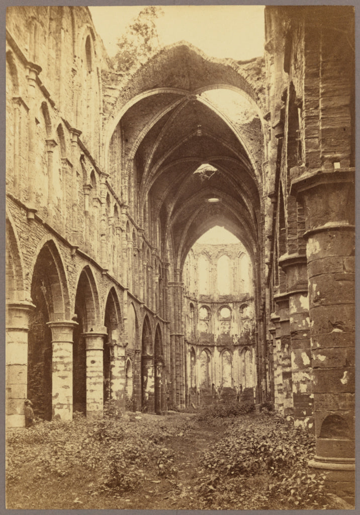 Cundall & Fleming:Ruins of the Abbey, Villers La Ville, Poster Print Wall Art