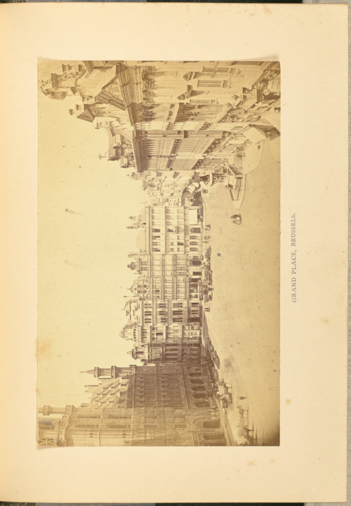 Cundall & Fleming:Grand Place, Brussels, Poster Print Wall Art