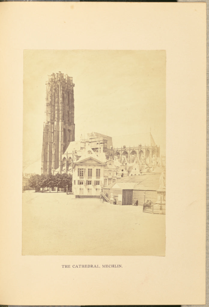 Cundall & Fleming:The Cathedral, Mechlin, Poster Print Wall Art