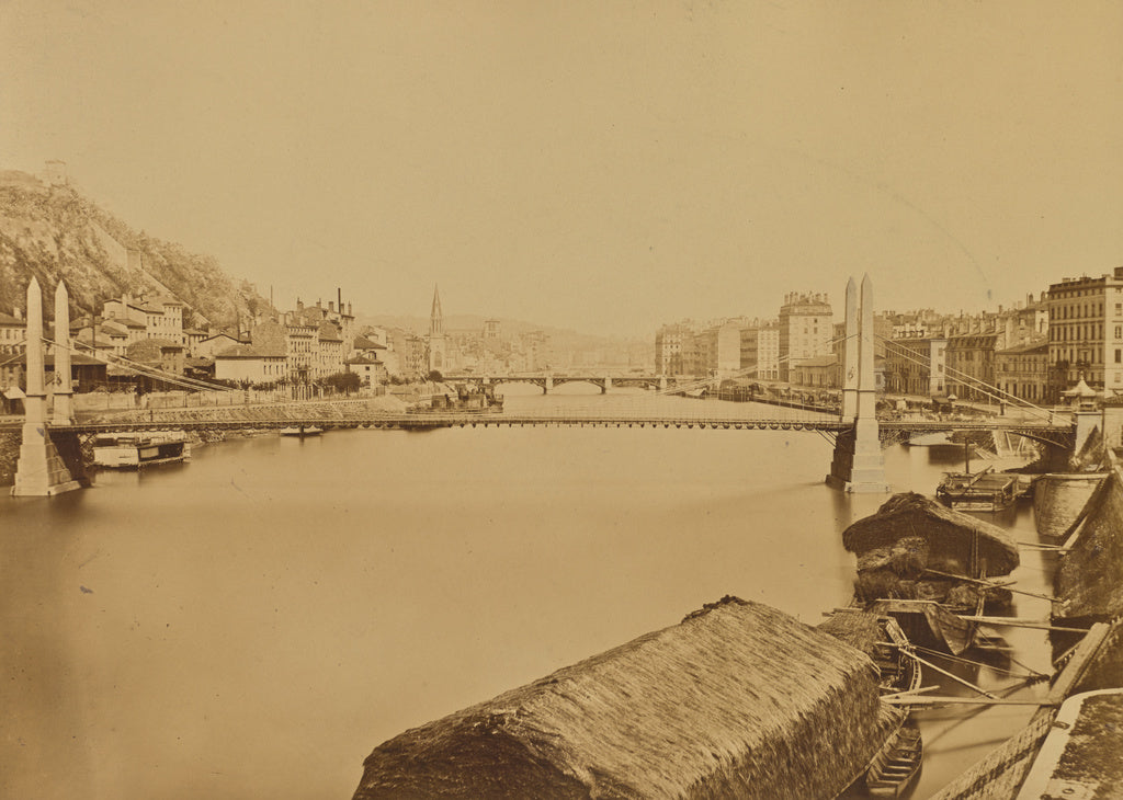 edouard Baldus:Lyon, Poster Print Wall Art