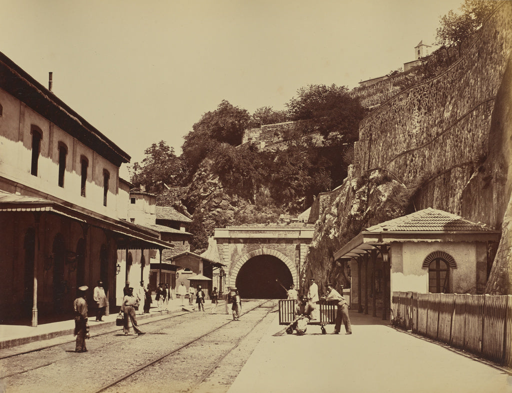 edouard Baldus:Vienne. Souterrain, Poster Print Wall Art