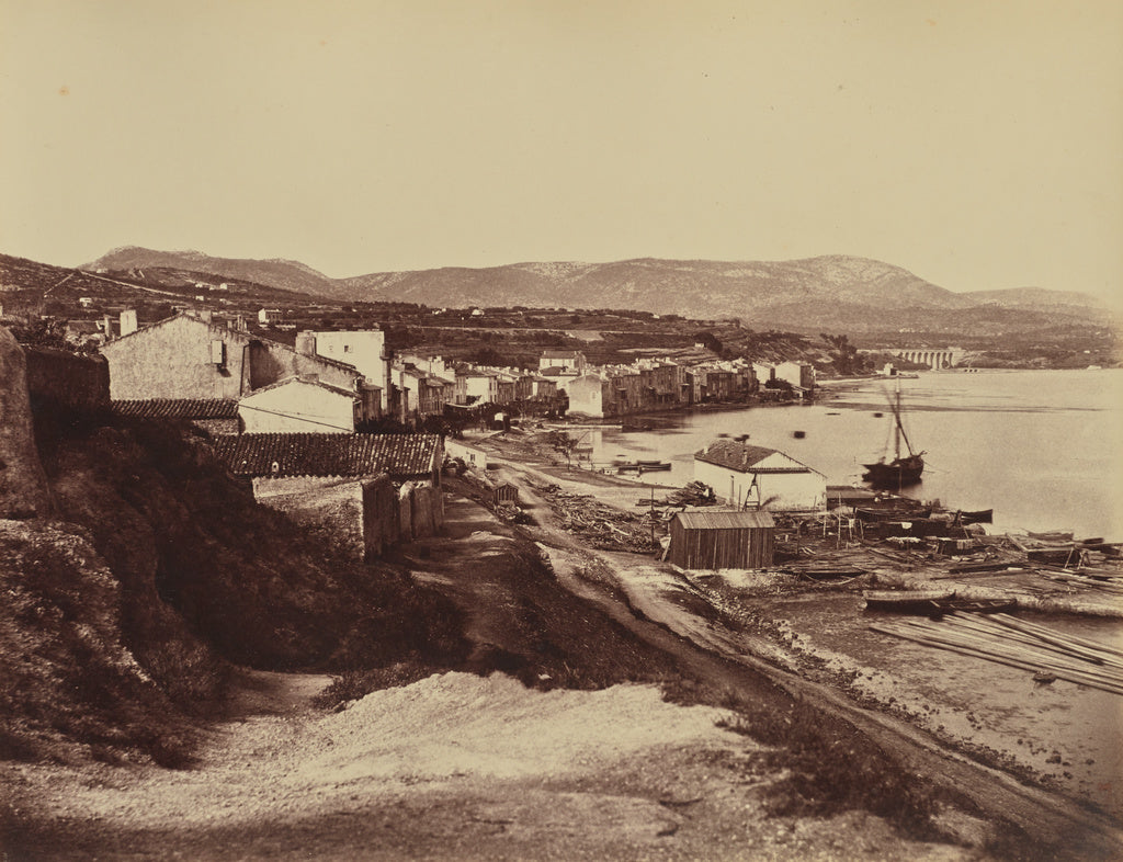 edouard Baldus:Bandol., Poster Print Wall Art
