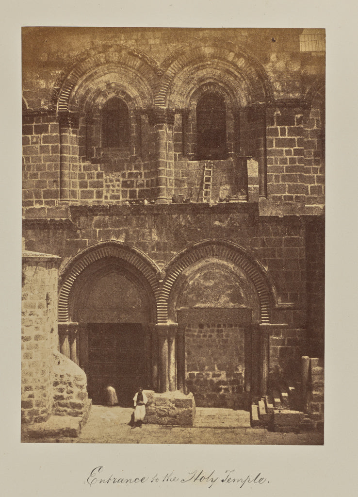 Reverend George Wilson Bridges:Entrance of the Holy Temple., Poster Print Wall Art