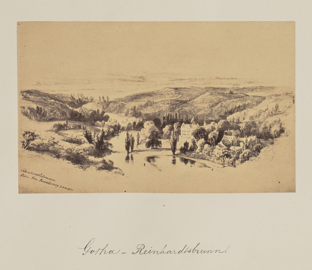 Unknown:Gotha - Reinhardtsbrunn., Poster Print Wall Art