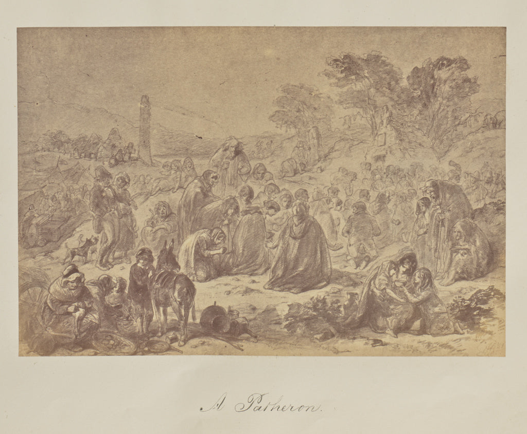 Unknown Artist:A Patheron., Poster Print Wall Art