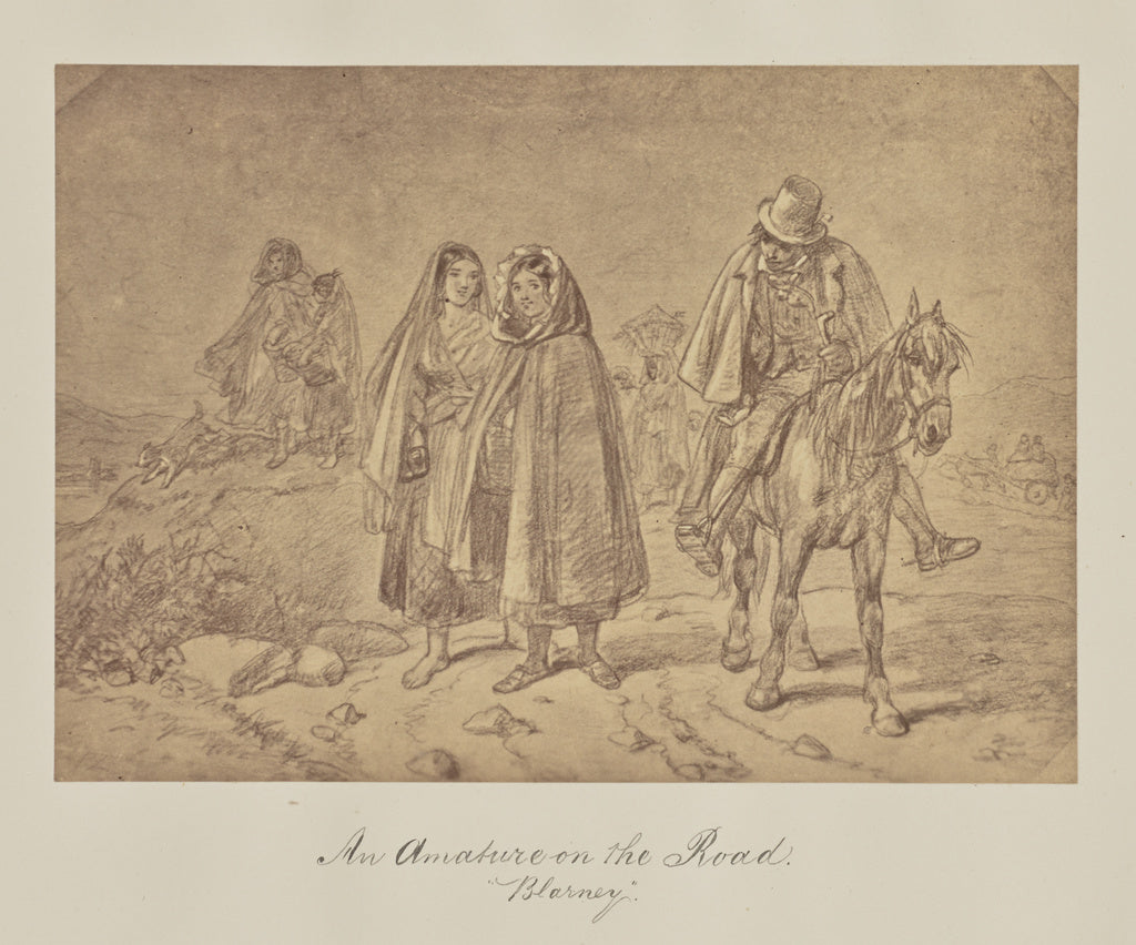 Unknown:An Amature (sic) on the Road. "Barney"., Poster Print Wall Art