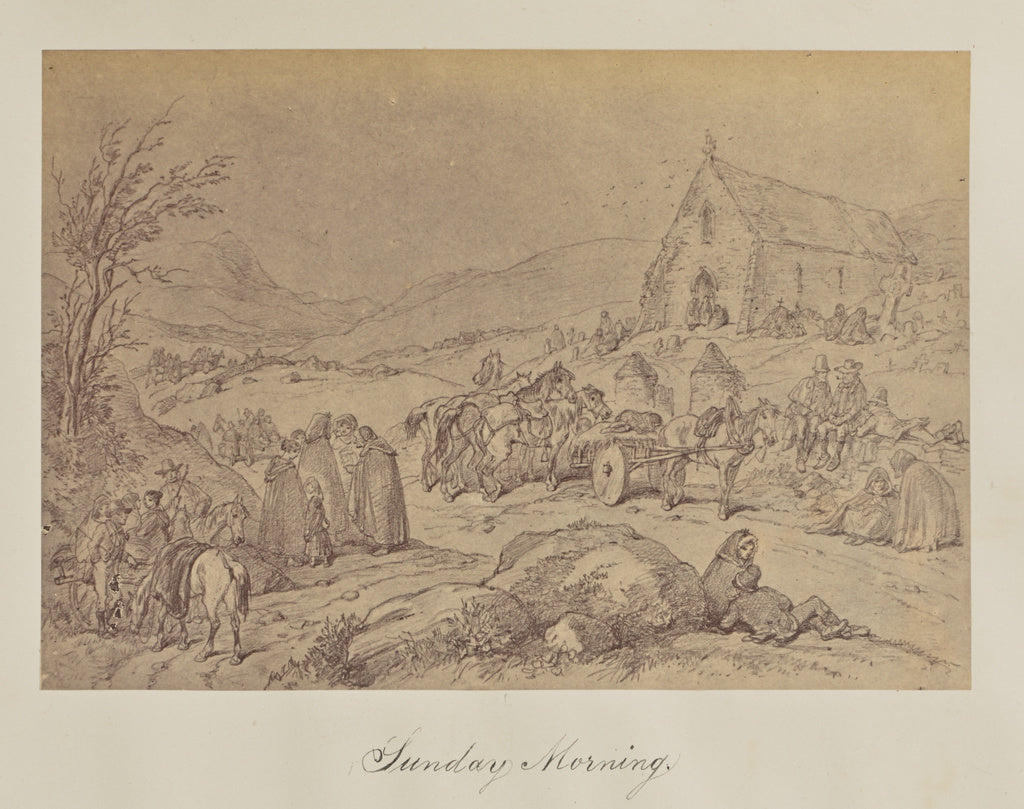 Unknown:Sunday Morning., Poster Print Wall Art