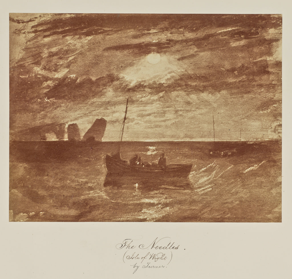 Caroline Bertolacci:The Neddles. (Isle of Wight) by Turner, Poster Print Wall Art