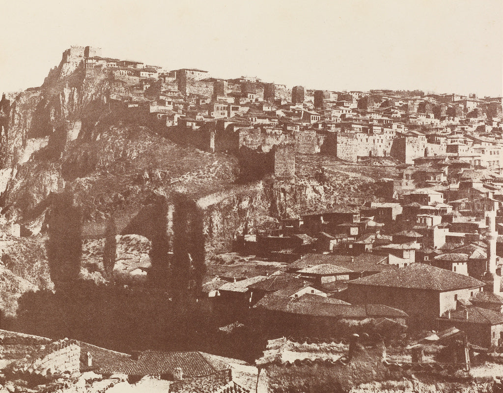 Jules Delbet:Galatie. Vue d'Angora (Ancyre), Poster Print Wall Art