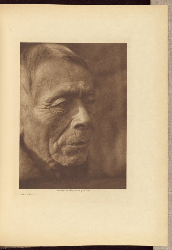 Edward S. Curtis:The Makah, Poster Print Wall Art