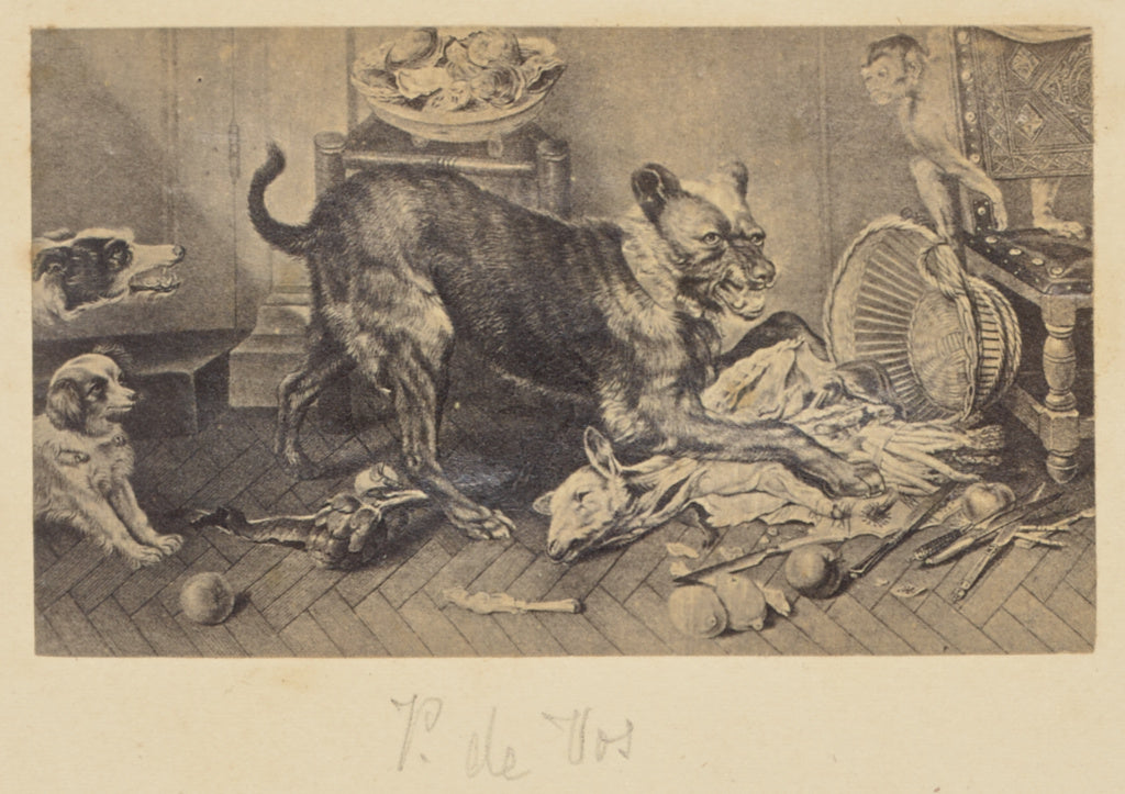 Unknown:P. de Vos, Poster Print Wall Art