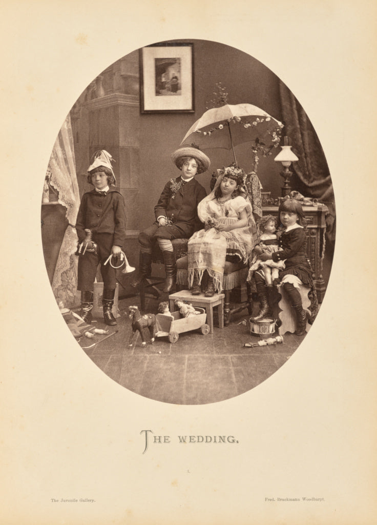 Friedrich Bruckmann:The wedding, Poster Print Wall Art
