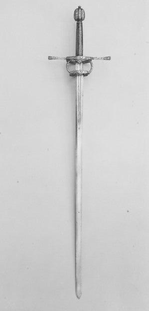 Broadsword early 17th cent, Poster Print Wall Art