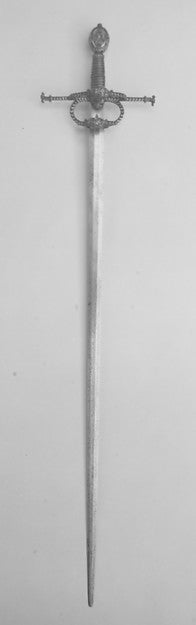 Rapier probably 19th cent in the 16th cent style, Poster Print Wall Art