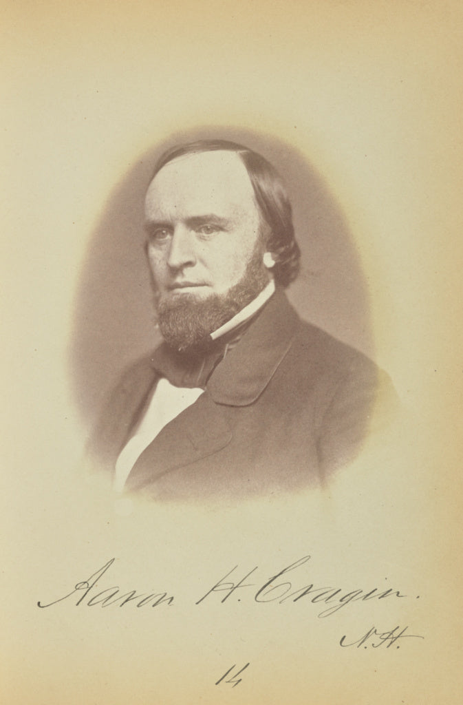 James Earle McClees:Aaron H. Cragin, Poster Print Wall Art