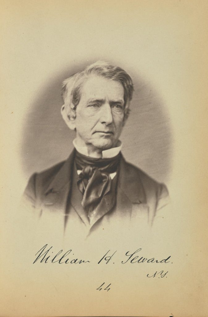James Earle McClees:Wm. H. Seward, Poster Print Wall Art