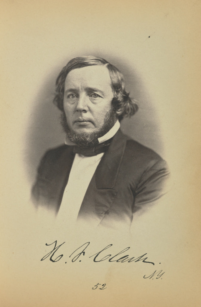 Julian Vannerson:Horace F. Clark, Poster Print Wall Art