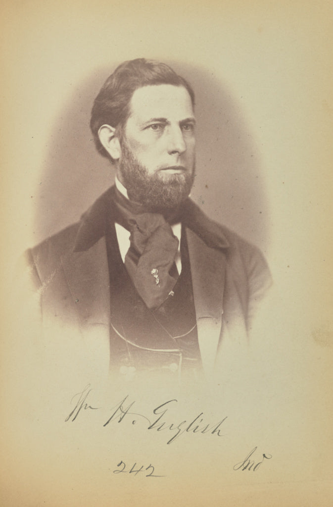 James Earle McClees:William H. English, Poster Print Wall Art
