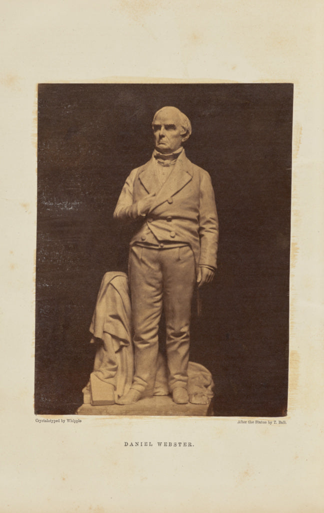 J.A. Whipple:Daniel Webster, Poster Print Wall Art