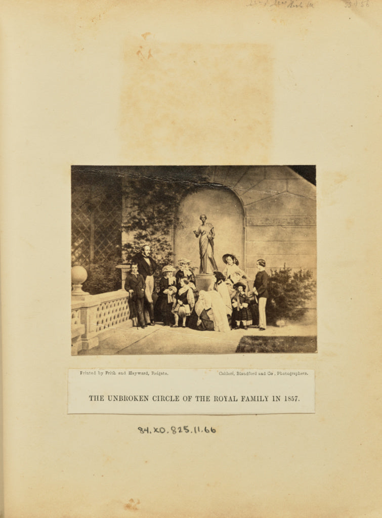 Caldesi, Blanford & Co.:The Unbroken Circle of the Royal Fam, Poster Print Wall Art