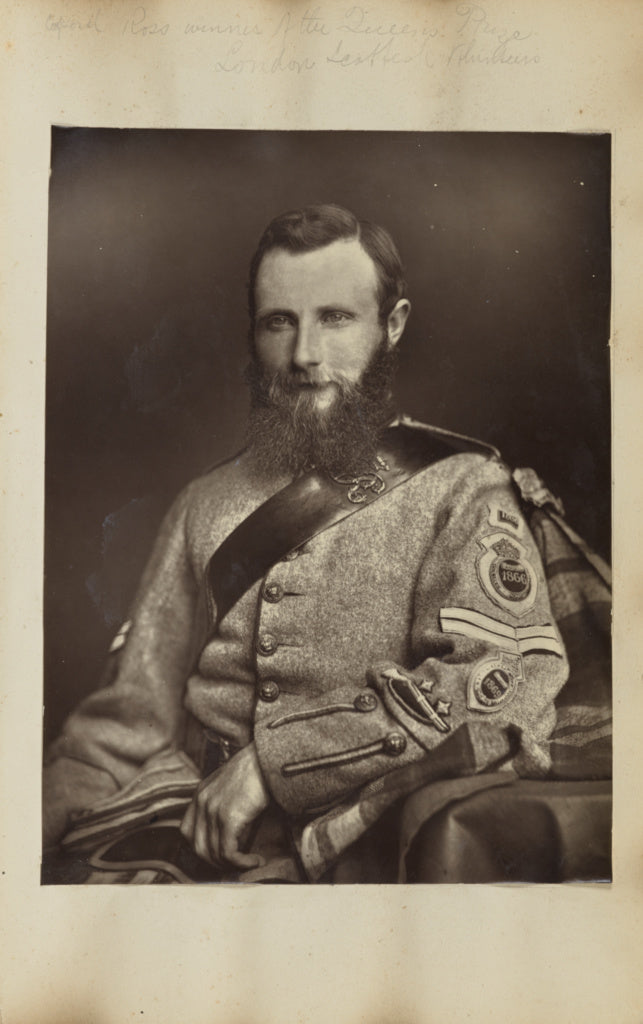 Unknown maker:[Corporal Angus Cameron of 6th Inverness Rifle, Poster Print Wall Art