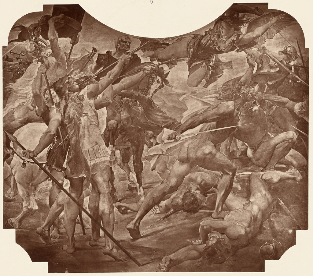 Louis-emile Durandelle:L'Assaut, Poster Print Wall Art
