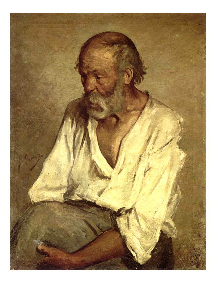 1895 Pablo Malaga copie de picasso(13 Ans) by Pablo Picasso, vintage artwork, 16x12"(A3) Poster