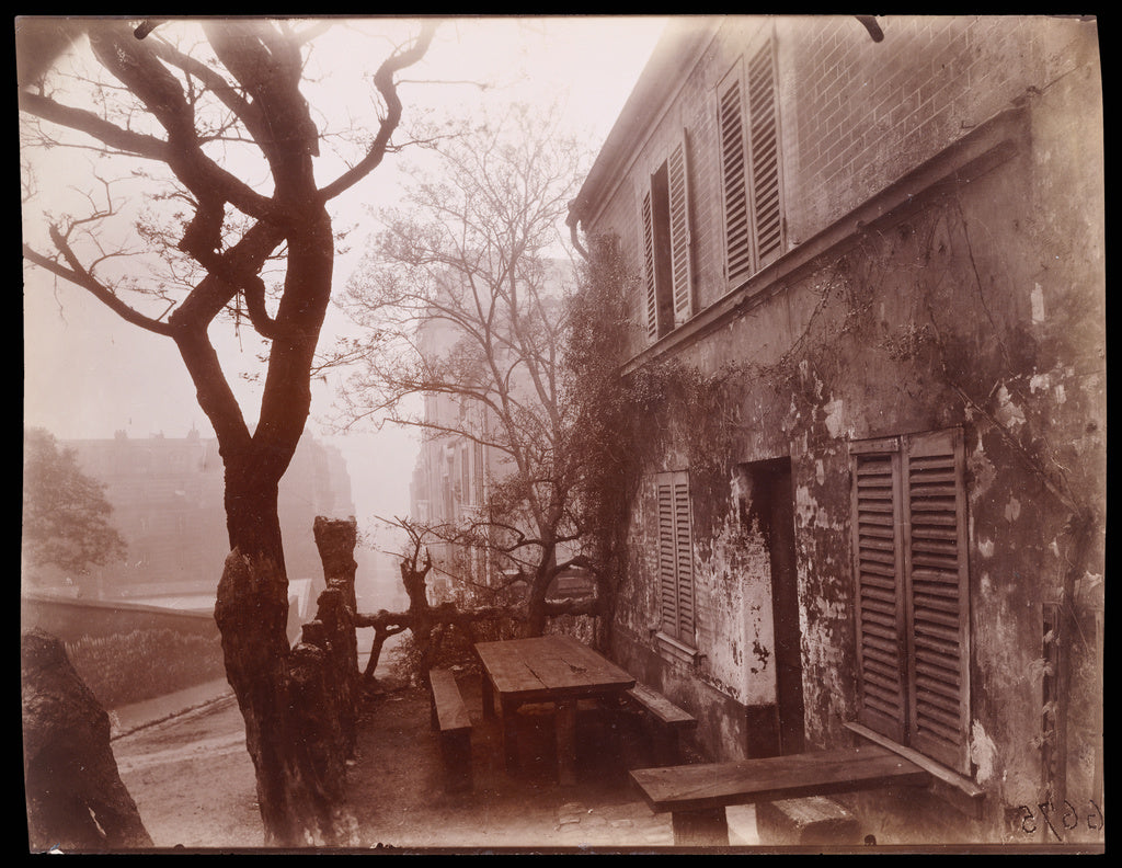 Eugène Atget:The Tavern the Lapin Agile, rue des Saules, Poster Print Wall Art
