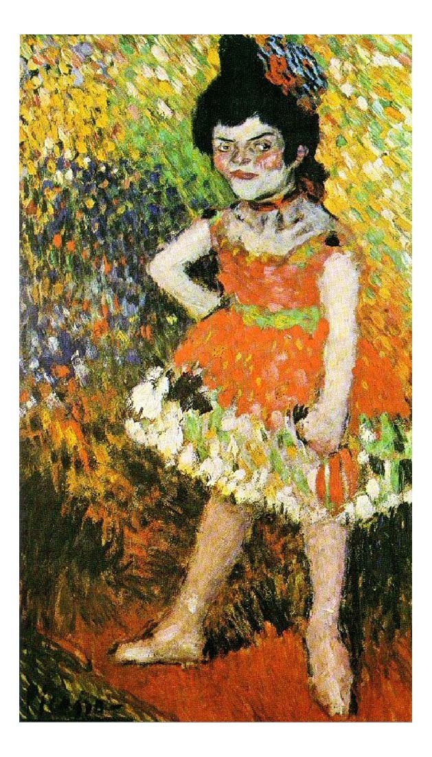 1901 La Nana by Pablo Picasso, vintage artwork, 16x12"(A3) Poster