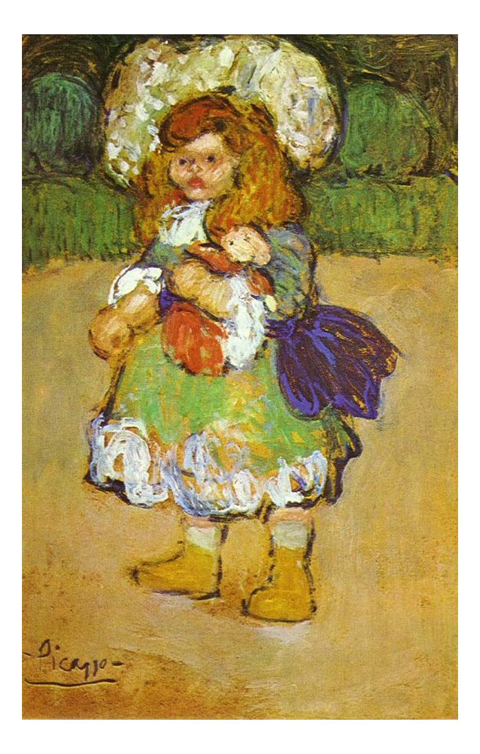 1901 Le Roi Soleil by Pablo Picasso, vintage artwork, 16x12"(A3) Poster