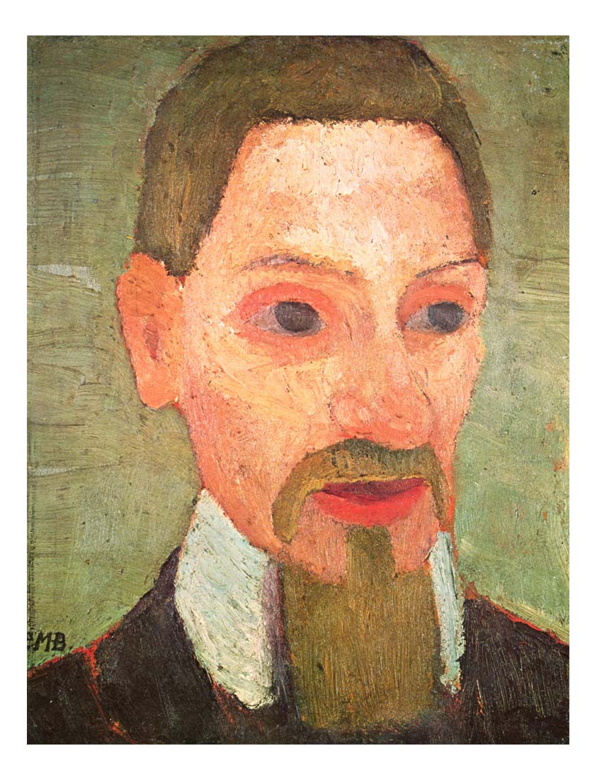 1905 Paula Modersohn - Becker-Vintage Artwork, 16x12"(A3) Poster Print