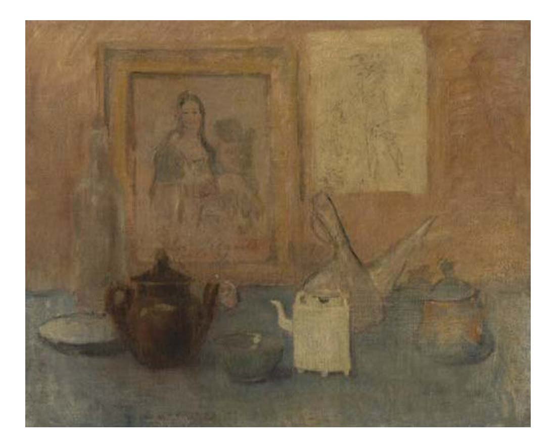 1906 Nature morte au tableau by Pablo Picasso, vintage artwork, 16x12"(A3) Poster