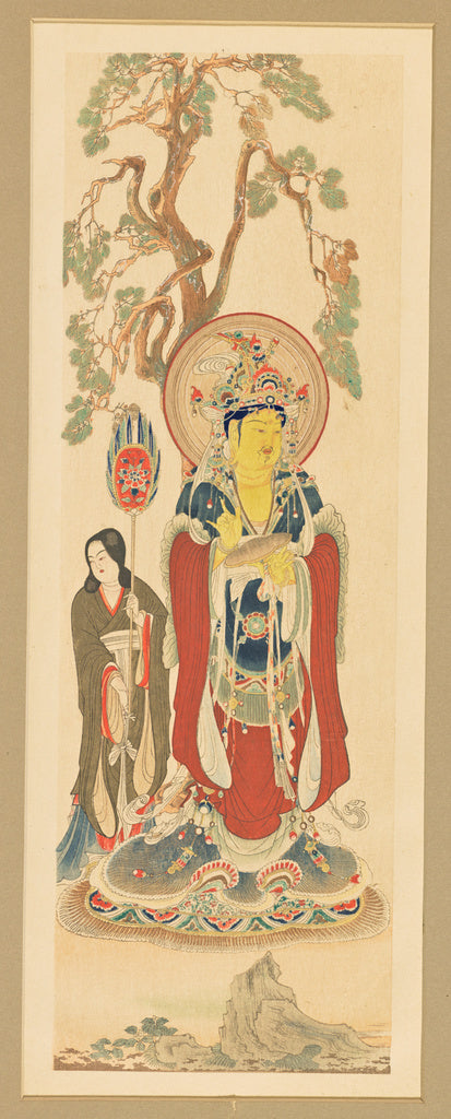 Kokkwa Publishing Company:A Painting of the Nara Epoch, Eigh, Poster Print Wall Art