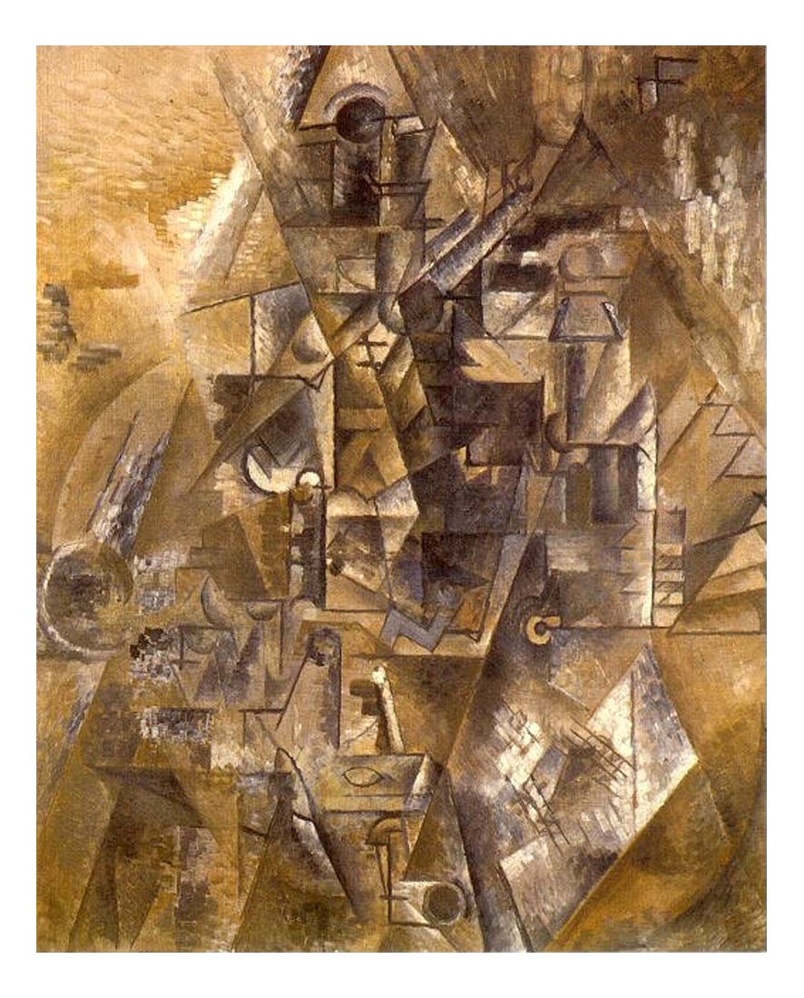 1911 La clarinette by Pablo Picasso, vintage artwork, 16x12"(A3) Poster