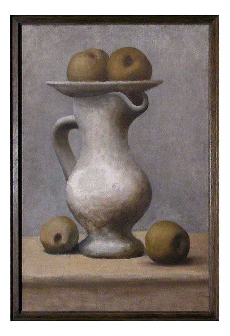 1913 Nature morte au pichet et aux pommes by Pablo Picasso, vintage artwork, 16x12"(A3) Poster