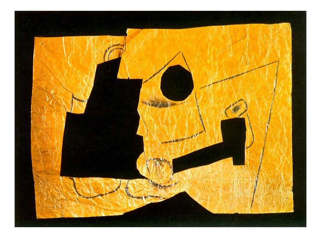 1914 Bouteille, verre et pipe by Pablo Picasso, vintage artwork, 16x12"(A3) Poster