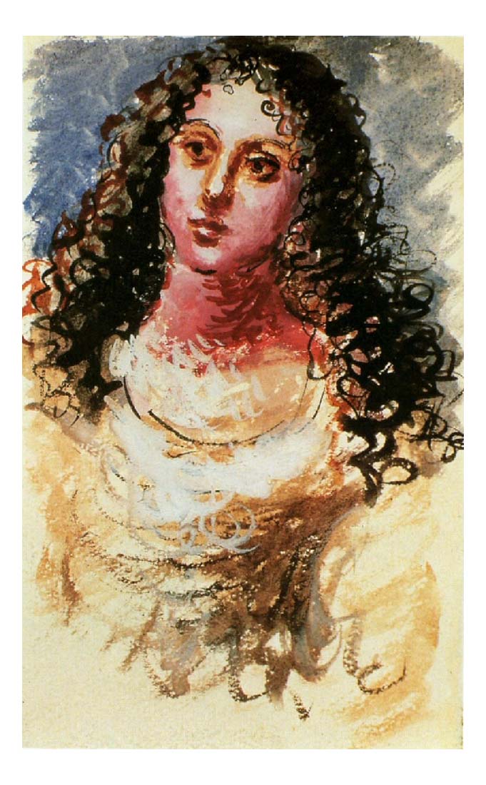 1920 Buste de femme by Pablo Picasso, vintage artwork, 16x12"(A3) Poster