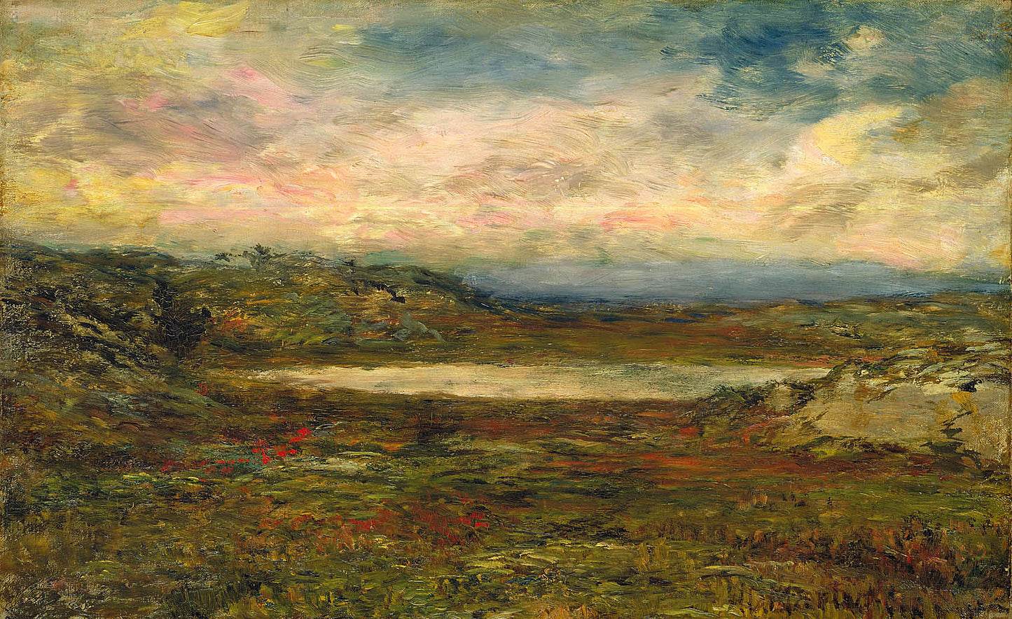 Homer Dodge Martin:Wild Coast, Newport,16x12"(A3)Poster