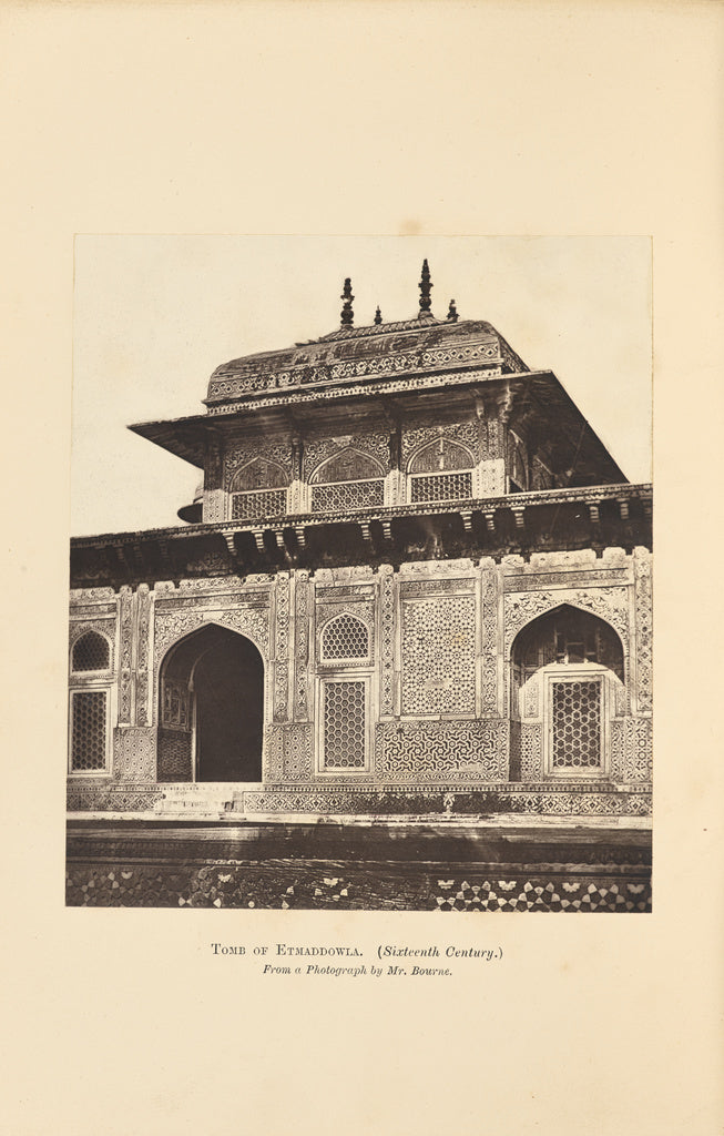Samuel BournePossibly:Tomb of Etmaddowla, Poster Print Wall Art