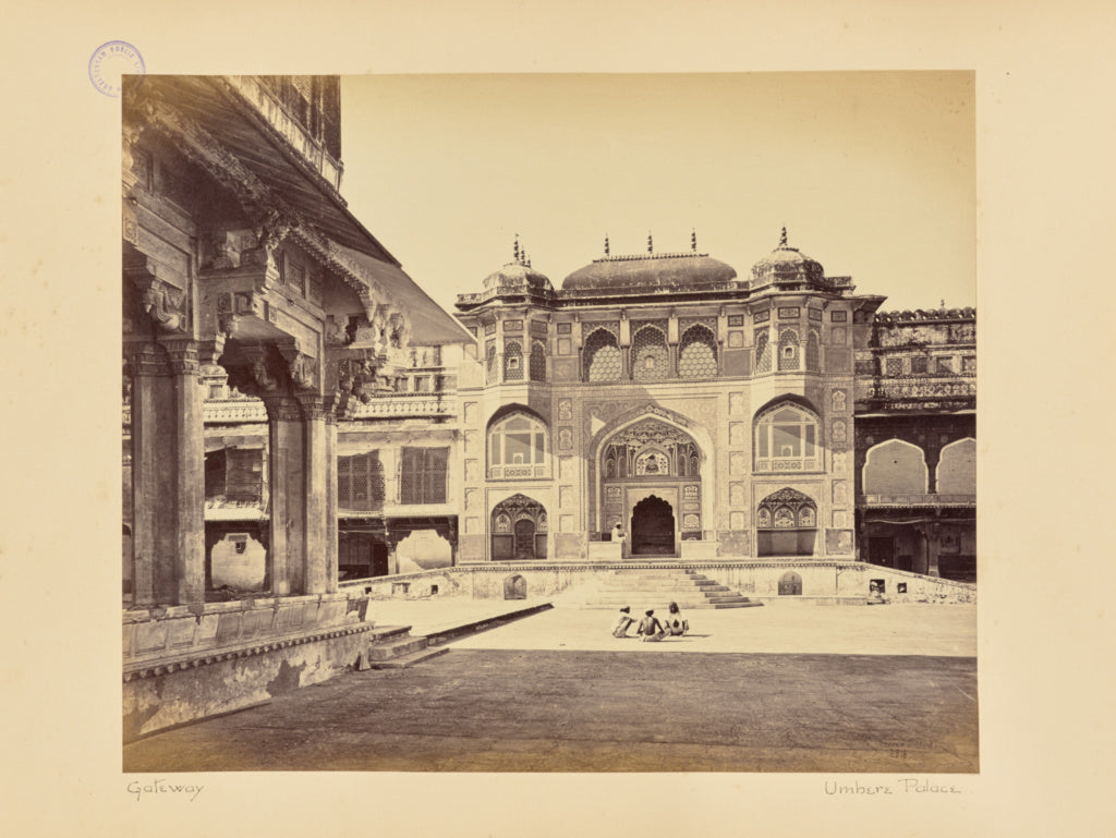 Colin Murray:Amber; Gateway in the Palace leading to the Kan, Poster Print Wall Art