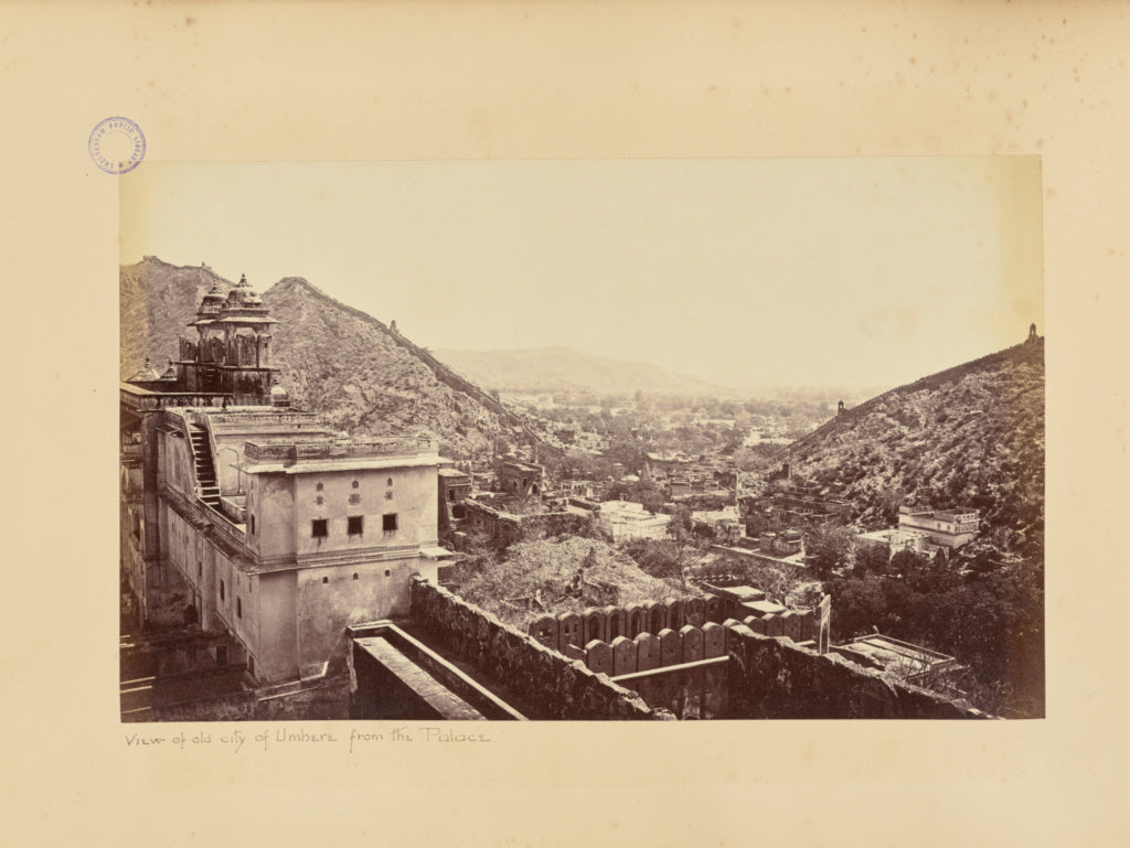 Colin Murray:Amber; View of the Old City, from the Palace, L, Poster Print Wall Art
