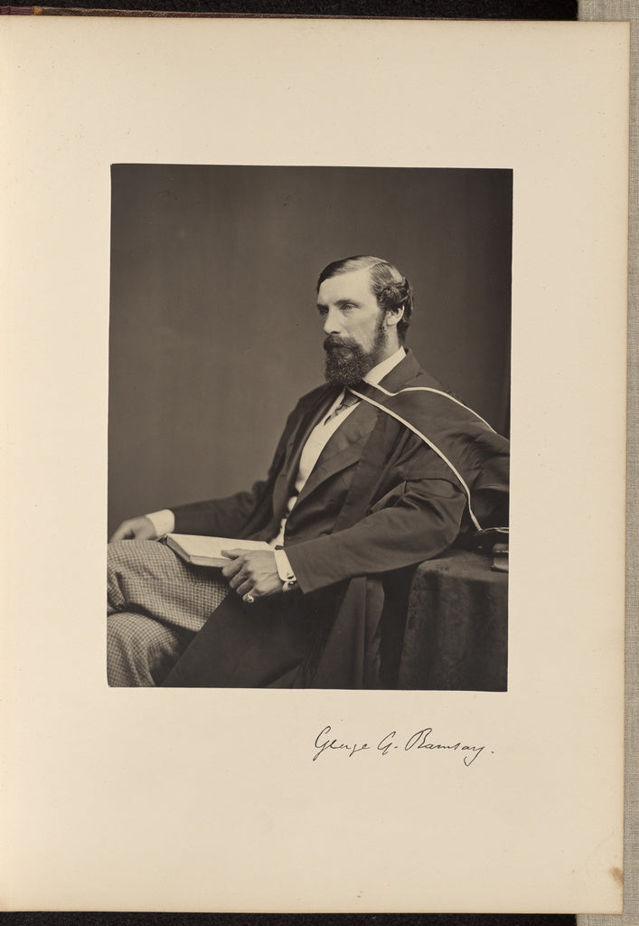 Thomas Annan:George G. Ramsay, M.A. Professor of Humanity, Poster Print Wall Art